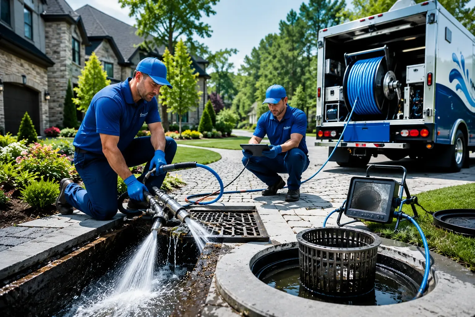 Local outdoor drain cleaning professionals in Middletown, IL